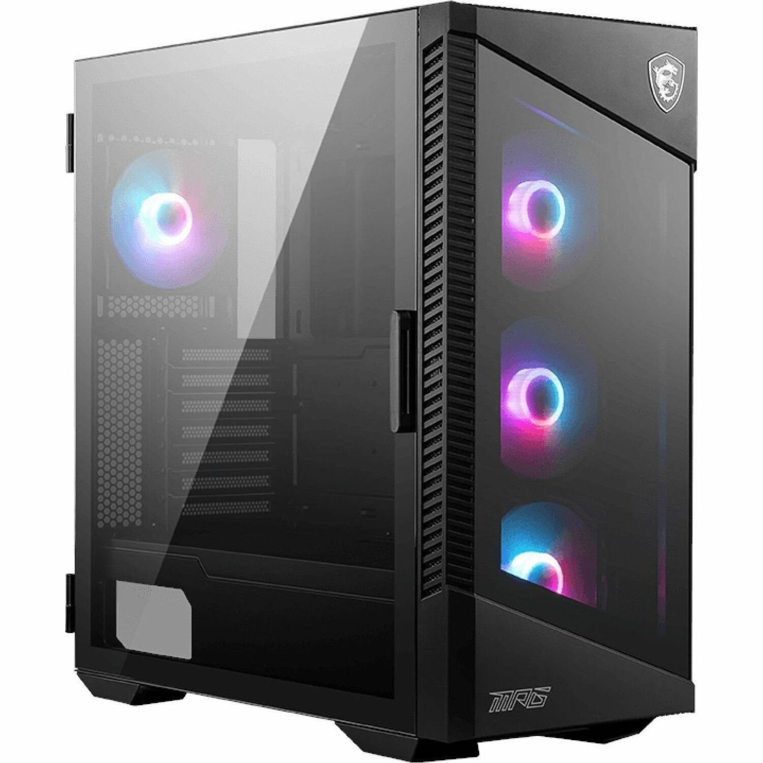 MSI MPG VELOX 100R Gaming Computer Case - ATX Motherboard Supported - Mid-tower - Tempered Glass