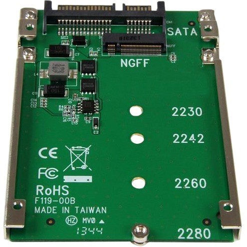 StarTech.com M.2 SATA SSD to 2.5in SATA Adapter Converter