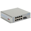 Omnitron Systems OmniConverter Unmanaged Gigabit, MM ST, RJ-45, Ethernet Fiber Switch