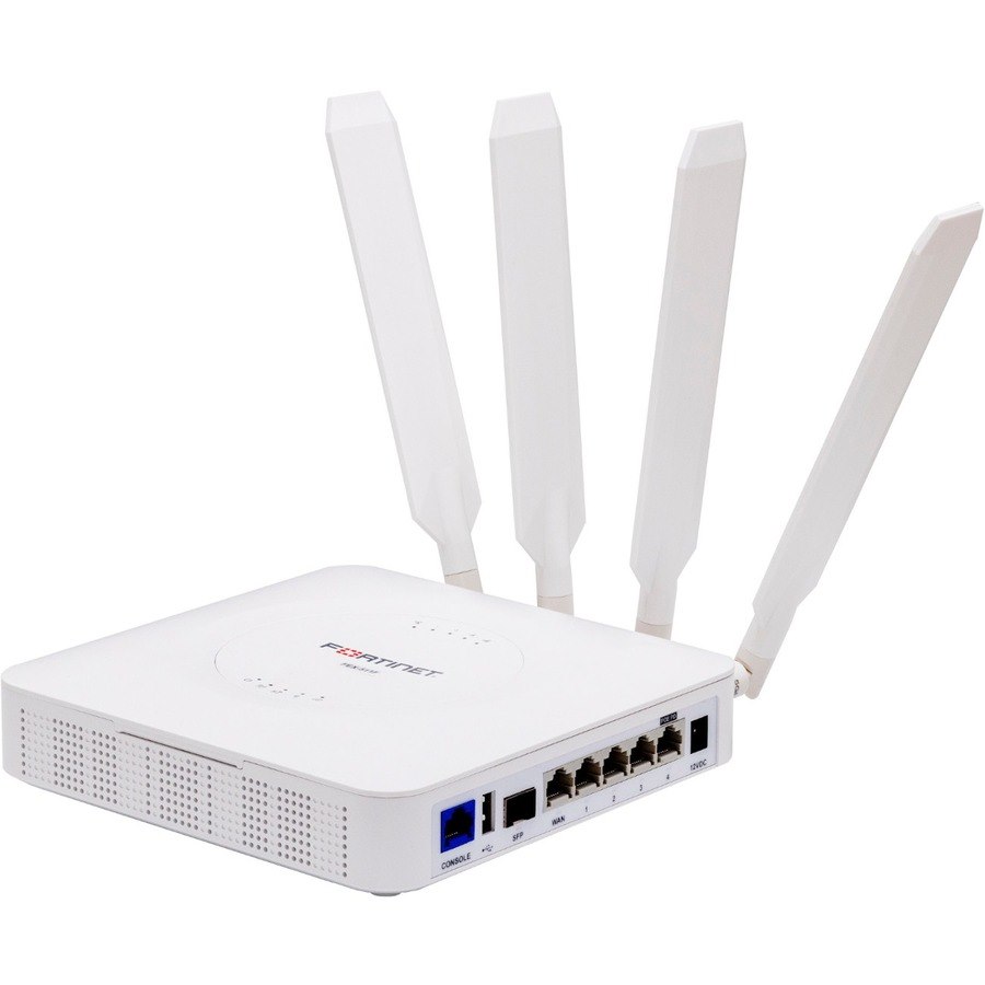 (Not LPA-ed yet) Indoor Broadband Wireless WAN Router with 1x "Dual SIM 5G Sub-6GHz M.2 Module" for North/South America and Europe Carriers. 5x GE WAN/LAN configurable RJ45 ports including 1x 802.3at POE PD port (25.5W) and 1x SFP port.
