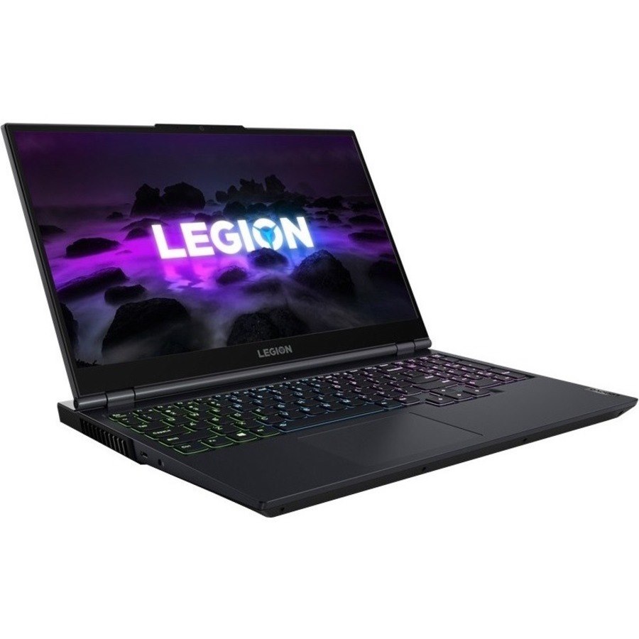 Lenovo Legion 5 15ACH6H 82JU00MUUS 15.6" Gaming Notebook - Full HD - AMD Ryzen 7 5800H - 16 GB - 1 TB SSD - English (US) Keyboard - Phantom Blue, Shadow Black