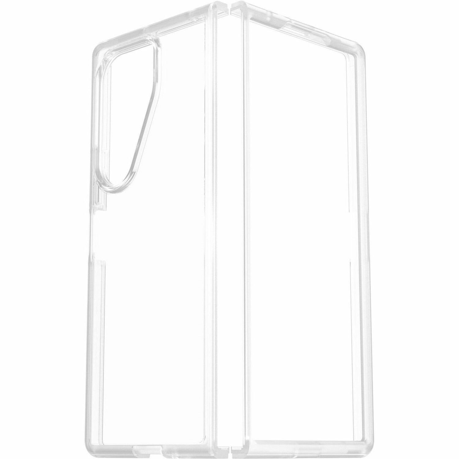 OtterBox Thin Flex Samsung Galaxy Z Fold6 5G (7.6') Case Clear - (77-95810), Antimicrobial, Drop+ Military Standard, Raised Edges,Hard Case,Soft Edges