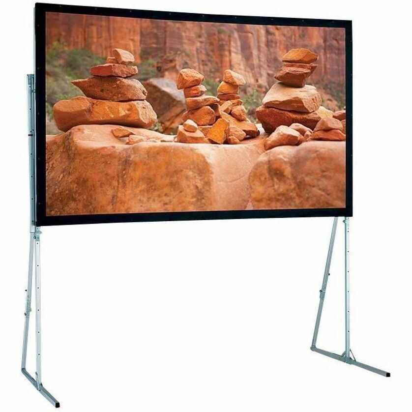 Draper Ultimate Folding Screen with Heavy-Duty Legs, 201" , 16:10, CineFlex CH1200V