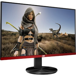 AOC G2490VXA 24" Class Full HD Gaming LCD Monitor - 16:9 - Black Red