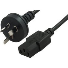 Comsol 3mtr Mains Outlet Power Cable 3PIN AUS(M) - IEC-C13(F)