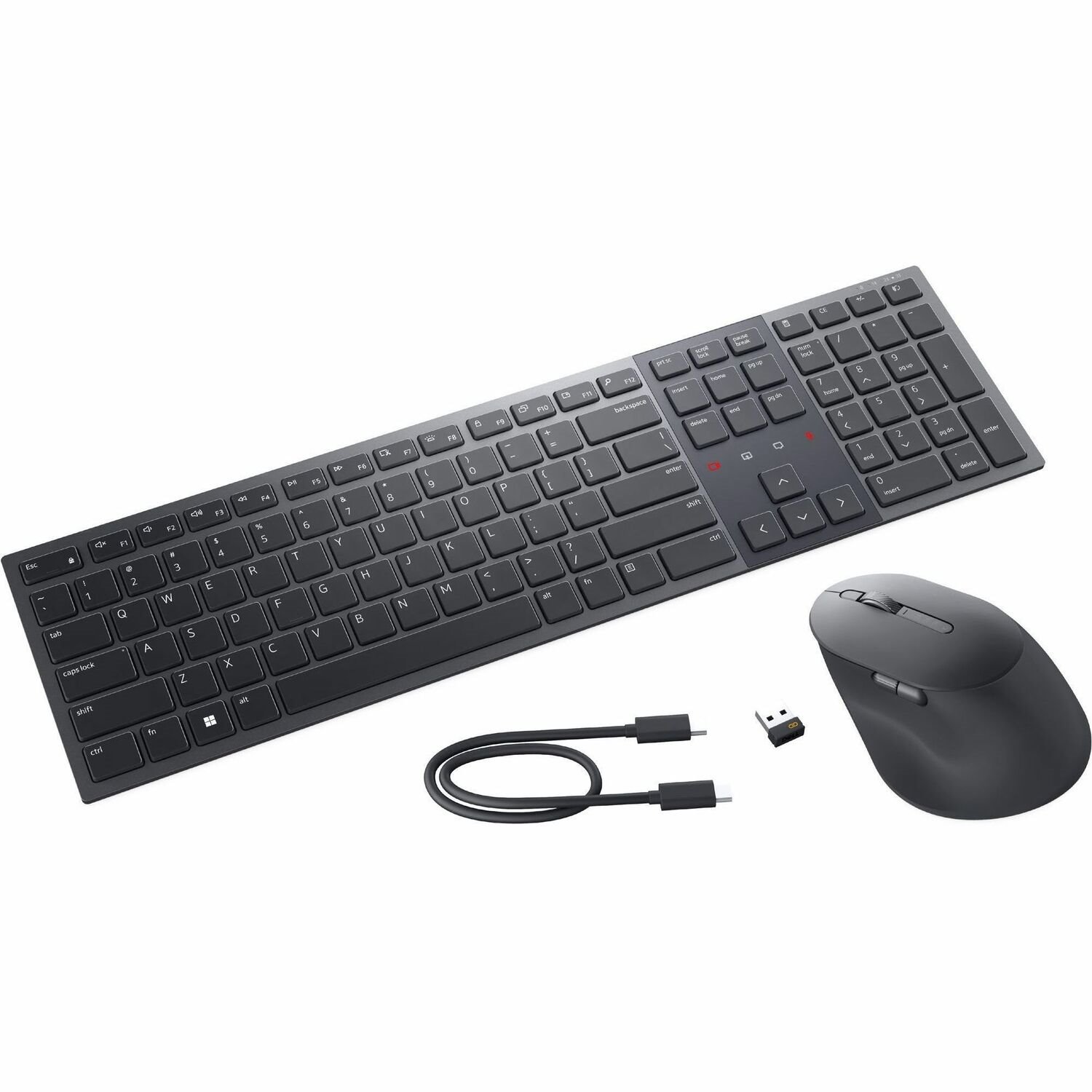 Dell Premier Collaboration KM900 Keyboard & Mouse - QWERTY - English (US)