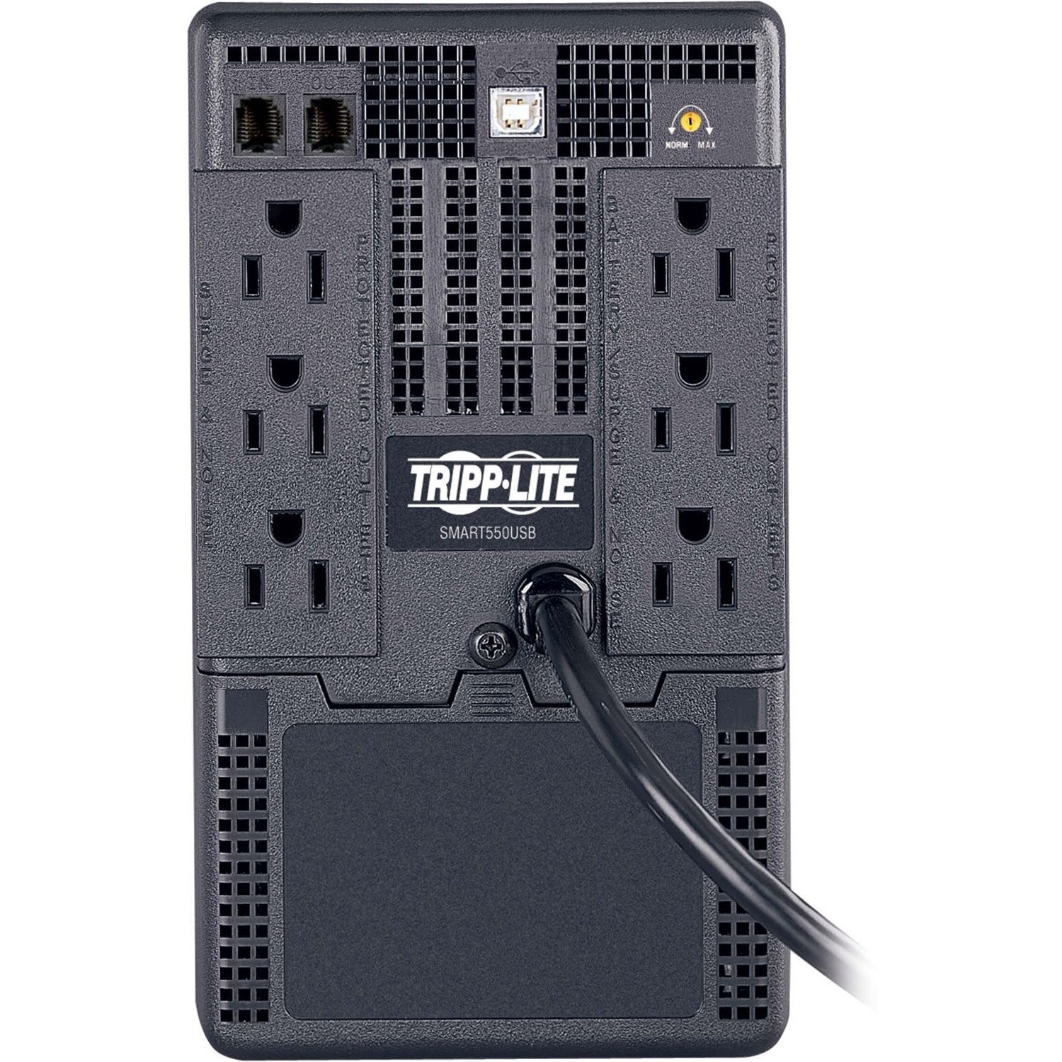 Tripp Lite by Eaton SmartPro 550VA 300W 120V Line-Interactive UPS - 6 Outlets, AVR, USB, Tower - Battery Backup