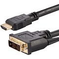 StarTech.com HDMI to DVI Cable &acirc;&euro;" 6 ft / 2m &acirc;&euro;" HDMI to DVI-D Cable &acirc;&euro;" HDMI Monitor Cable &acirc;&euro;" HDMI to DVI Adapter Cable