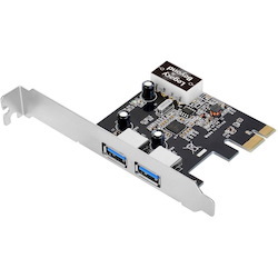 SIIG USB 3.0 2 Port (Ext) PCIe Host Card - UASP