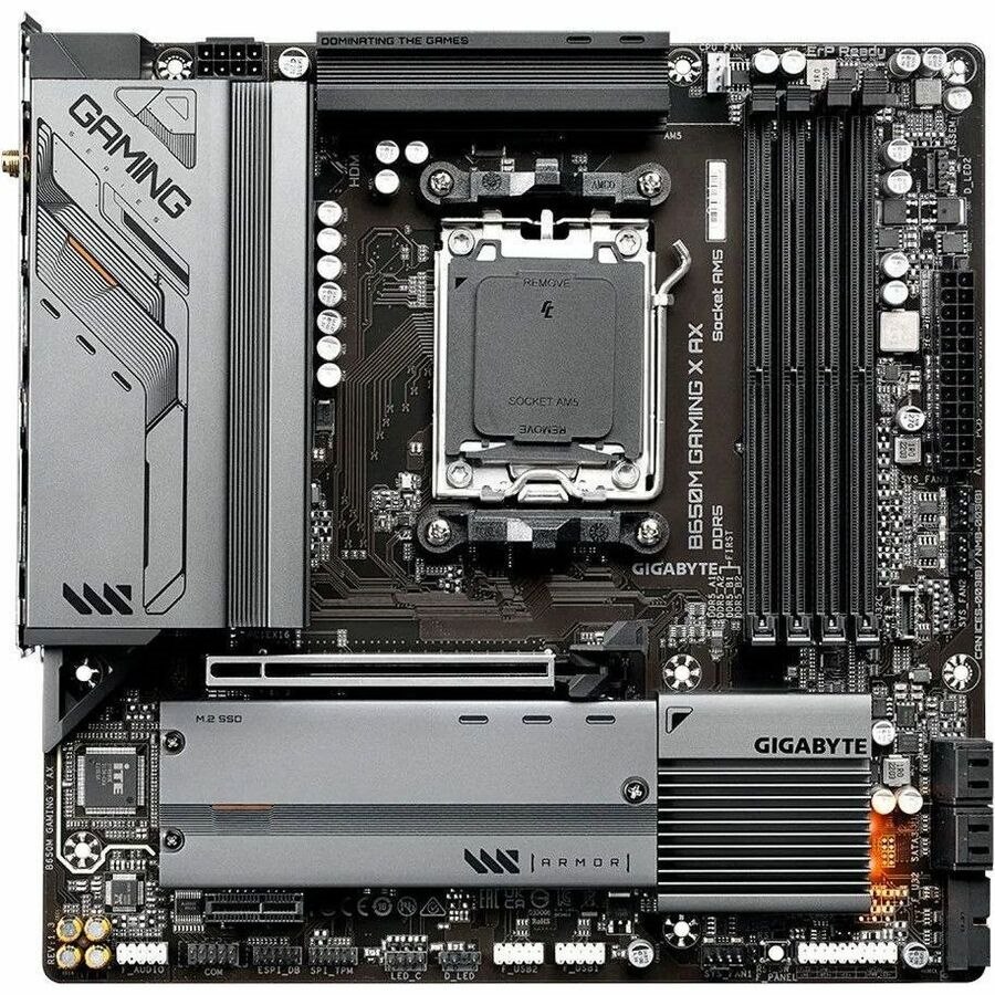 Gigabyte Ultra Durable B650M GAMING X AX Gaming Desktop Motherboard - AMD B650 Chipset - Socket AM5 - Micro ATX