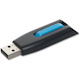 Verbatim Store 'n' Go V3 16 GB USB 3.2 (Gen 1) Type A Flash Drive - Blue, Black