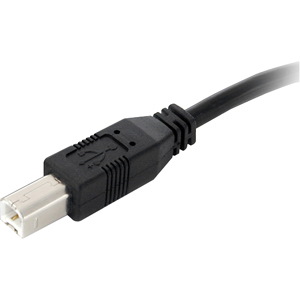 StarTech.com 9 m / 30 ft Active USB A to B Cable - M/M - Black USB 2.0 A to B Cord - Printer Cable - Extension USB Cable (USB2HAB30AC)