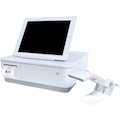 Star Micronics mPOPÃ?&reg; Handheld Barcode Scanner (White) - With Stand, 1D, USB