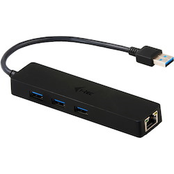 i-tec Advance USB/Ethernet Combo Hub - USB - External