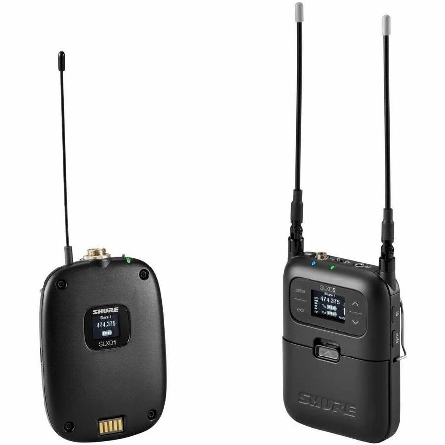 Shure SLXD15 Portable Wireless System With SLXD1 Bodypack Transmitter