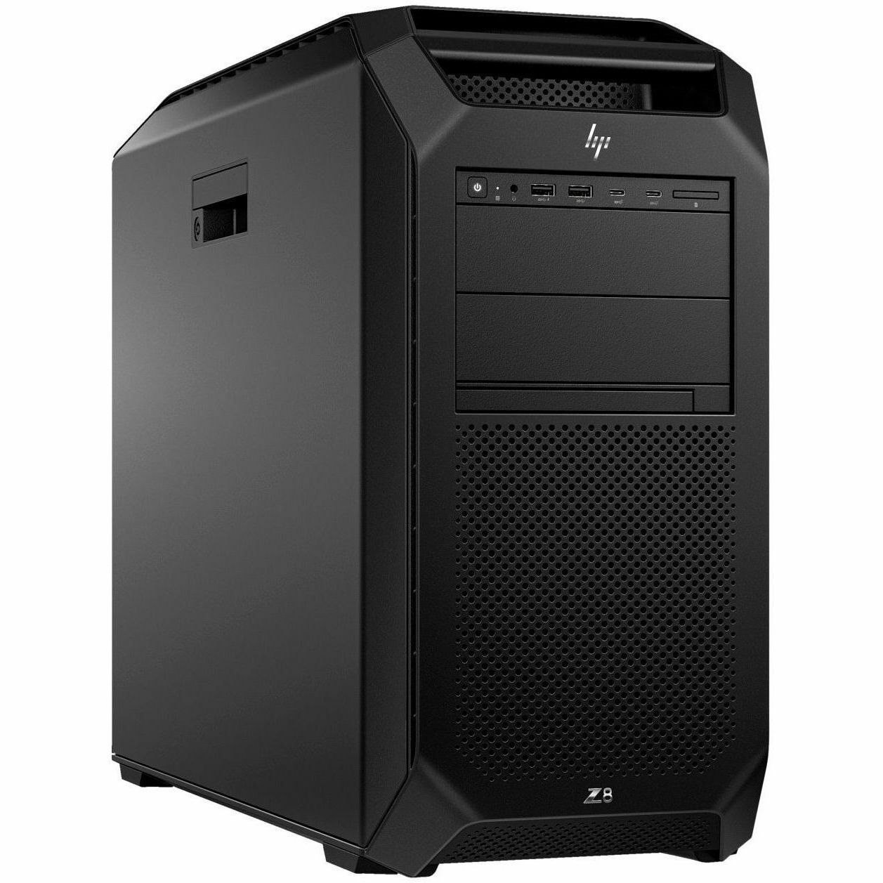 HP Z8 Fury G5 Workstation - 1 x Intel Xeon w5-3435X - 32 GB - 512 GB SSD - Tower - Black