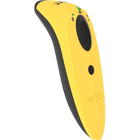 Socket Mobile SocketScan&reg; S730, Laser Barcode Scanner, Yellow & Black Charging Dock
