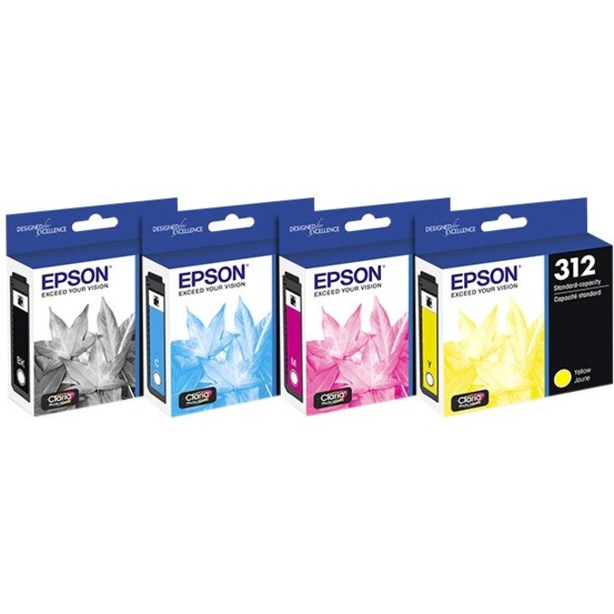 Epson Claria Photo HD T312 Original Standard Yield Inkjet Ink Cartridge - Yellow Pack