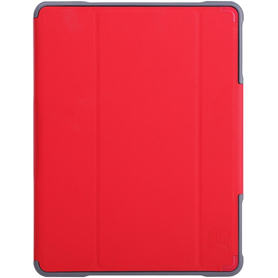 STM Goods Dux Plus Duo Carrying Case for 10.5" Apple iPad Air (3rd Generation), iPad Pro - Transparent, Red