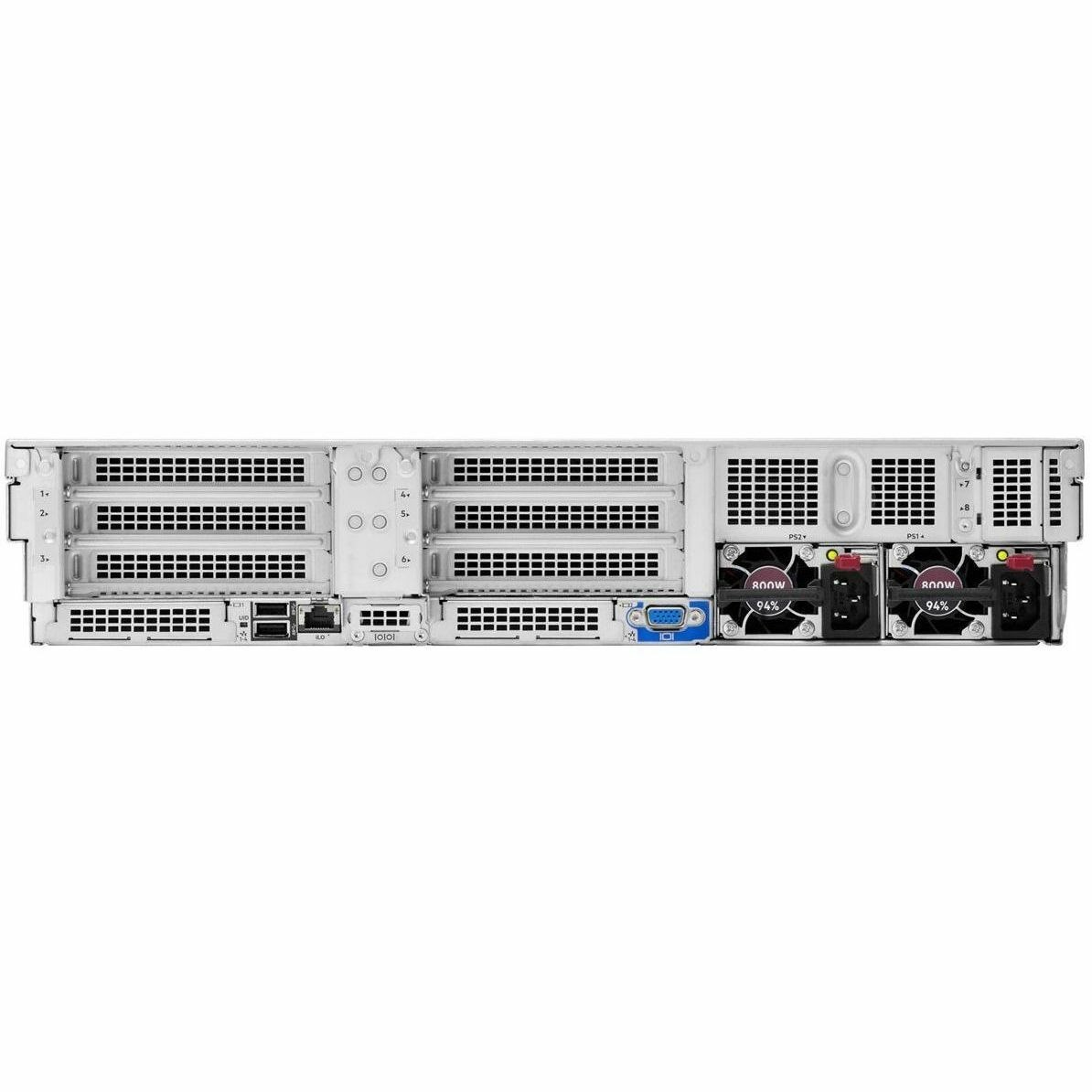 HPE ProLiant DL380 G11 2U Rack Server - 1 x Intel Xeon Silver 6526Y 2.8 GHz - 128 GB RAM - NVMe Controller - Smart Choice