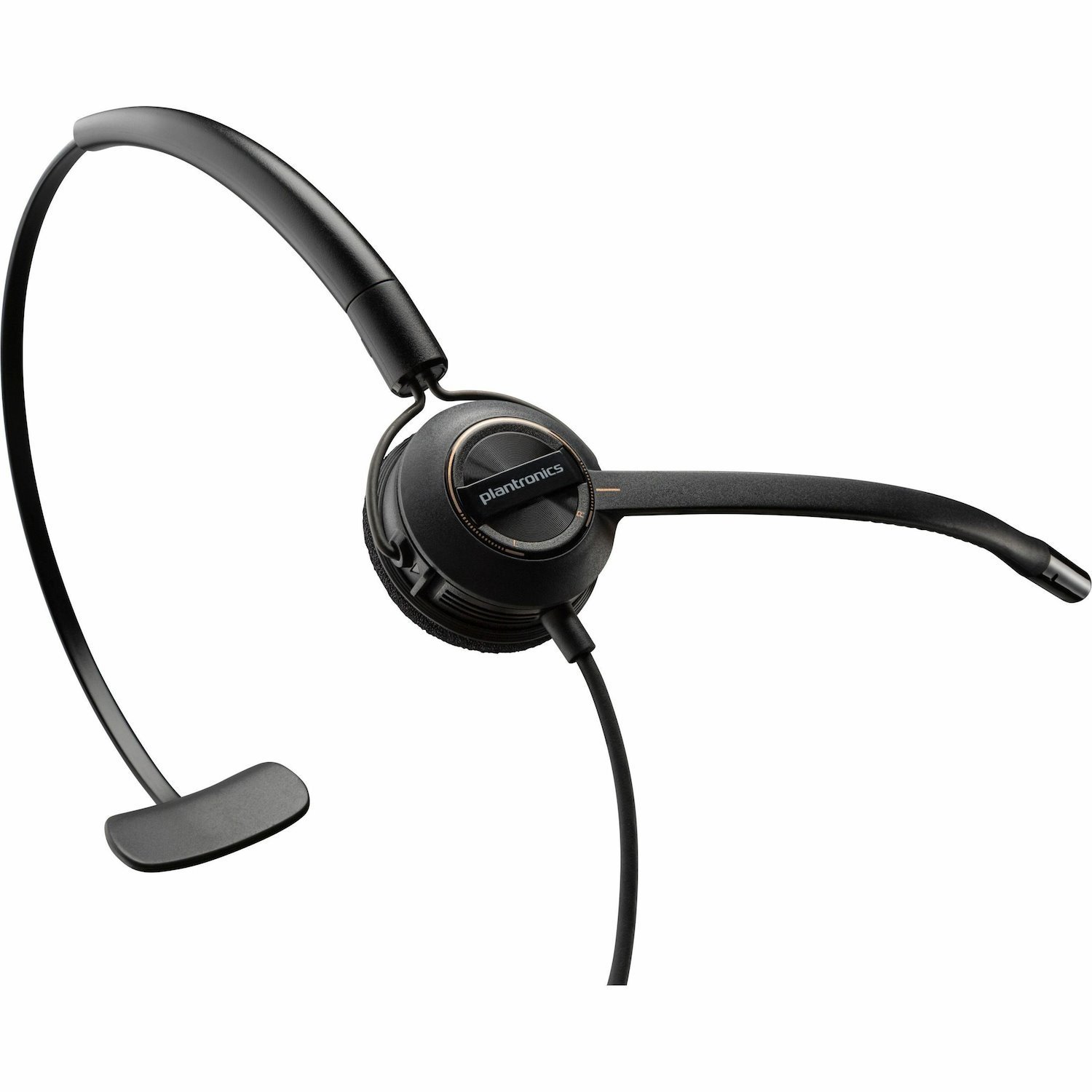 Poly EncorePro 500 540 Wired On-ear, Over-the-head, Over-the-ear, Behind-the-head Mono Headset - Black