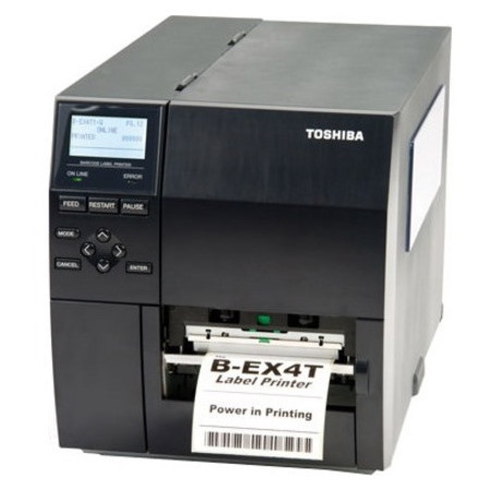 Toshiba B-EX4T1 GS Desktop Direct Thermal/Thermal Transfer Printer - Monochrome - Label Print - USB - Wireless LAN