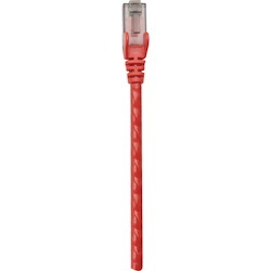 Intellinet Network Solutions Cat6 UTP Network Patch Cable, 14 ft (5.0 m), Red