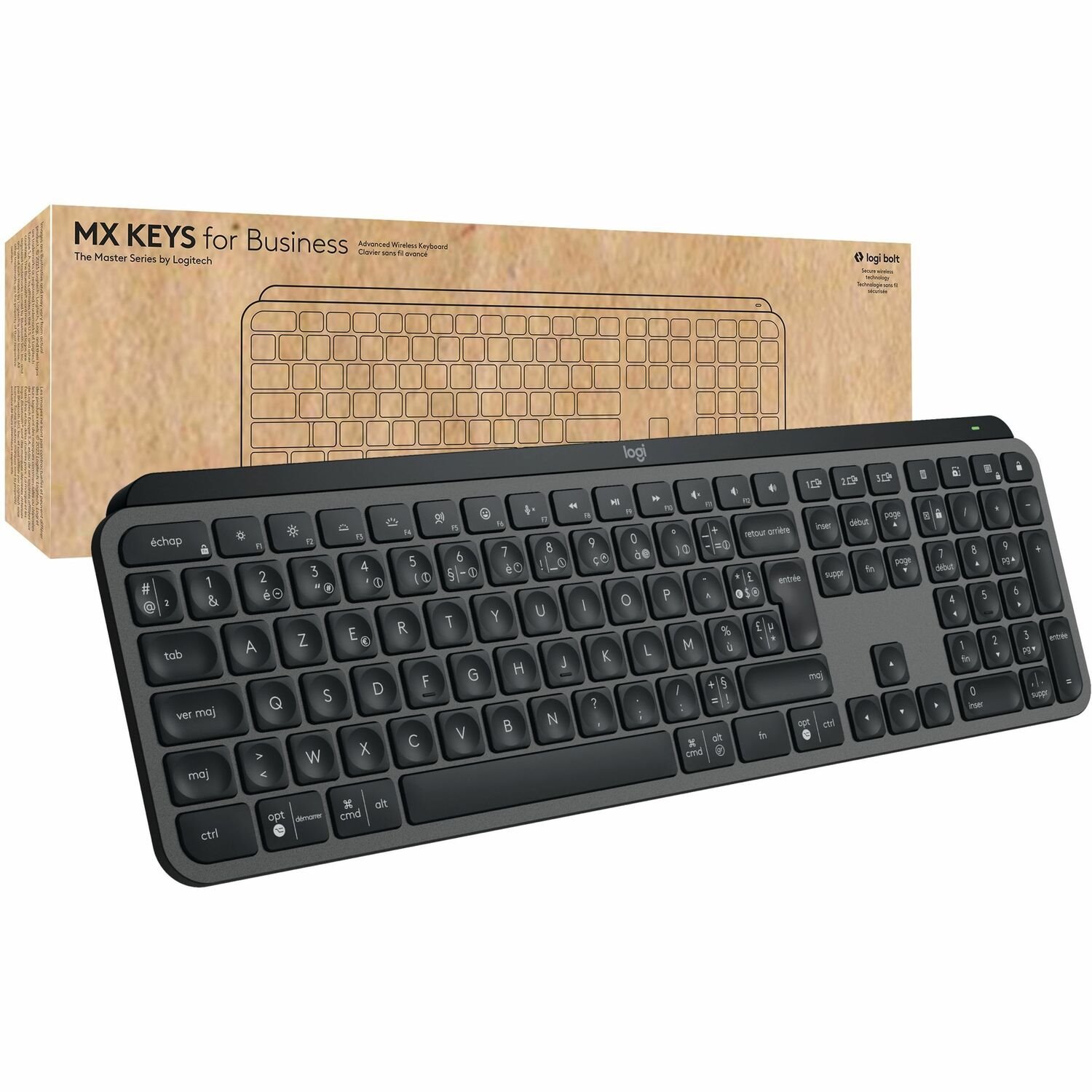 Logitech MX Keys for Business Wireless Keyboard