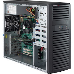 Supermicro SuperWorkstation 5039A-IL Barebone System - Mid-tower - Socket H4 LGA-1151 - 1 x Processor Support