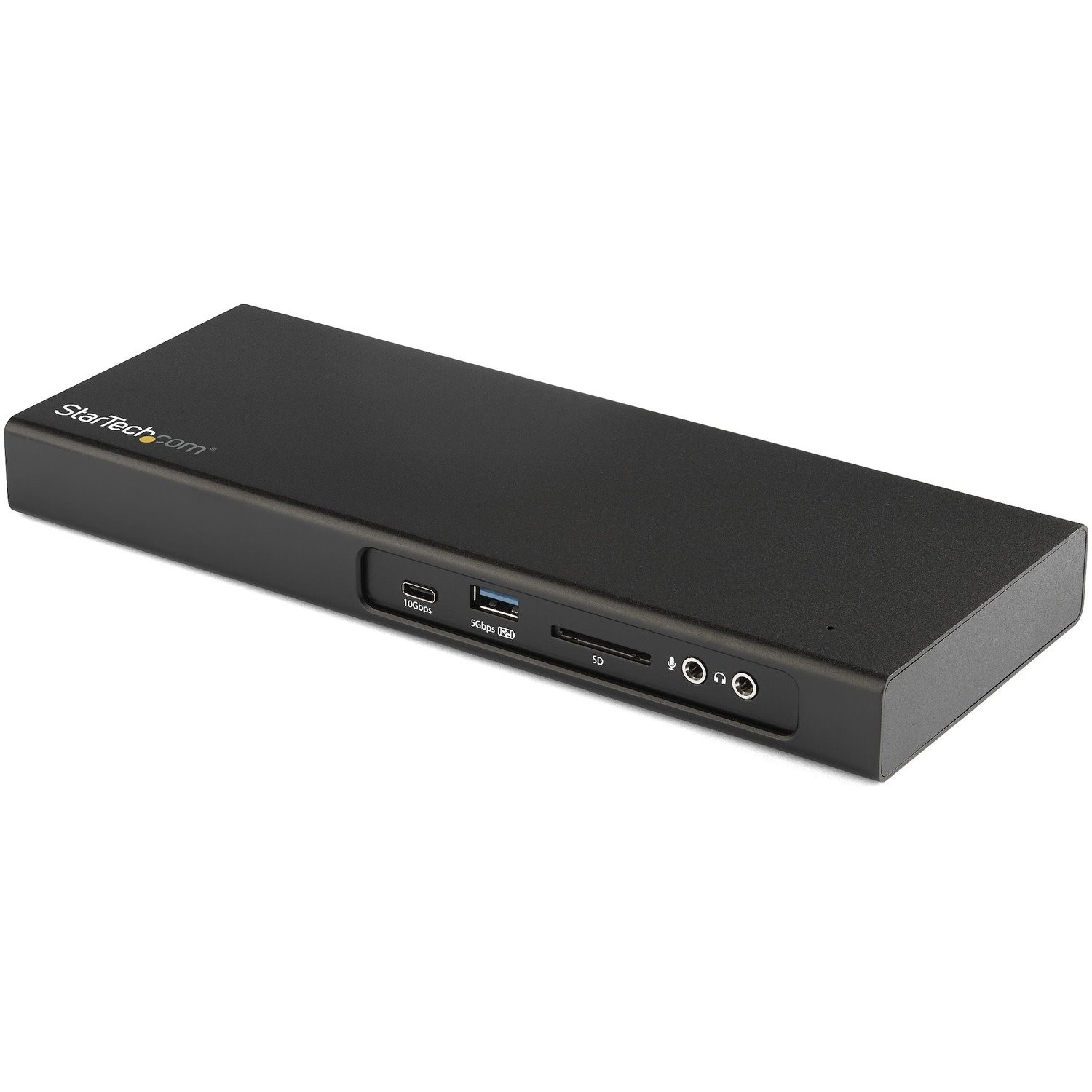 StarTech.com Thunderbolt 3 Dock - Dual Monitor 4K 60Hz Docking Station w/ DisplayPort - PCIe M.2 NVMe SSD Enclosure, SD 4.0, USB, 85W PD