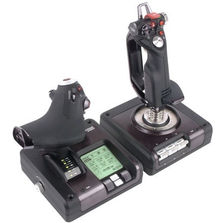 Saitek X52 H.O.T.A.S. Throttle and Stick Simulation Controller