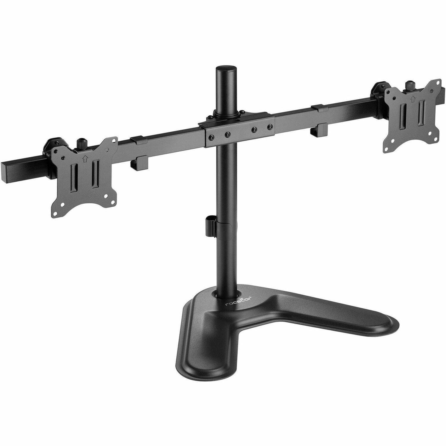 Rocstor ErgoReach Mounting Pole for Flat Panel Display - Black - Landscape/Portrait