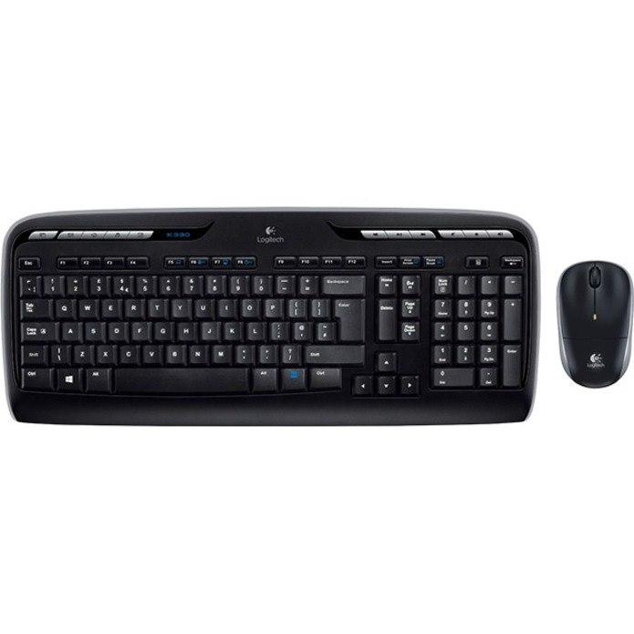 Logitech Wireless Combo MK330 Keyboard & Mouse - QWERTY - Polish, Hungarian, Turkish, Czech