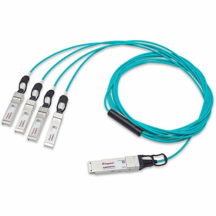 Ortronics Finisar FCBN525QE1C15 Compatible Active Optical Cable