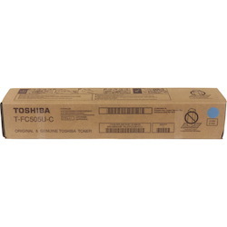 Toshiba Original High Yield Laser Toner Cartridge - Cyan - 1 Each