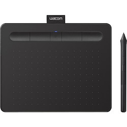 Wacom Intuos Wireless Graphics Drawing Tablet for Mac, PC, Chromebook & Android (medium) with Software Included - Black (CTL6100WLK0