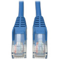 Eaton Tripp Lite Series Cat5e 350 MHz Snagless Molded (UTP) Ethernet Cable (RJ45 M/M), PoE - Blue, 30 ft. (9.14 m)