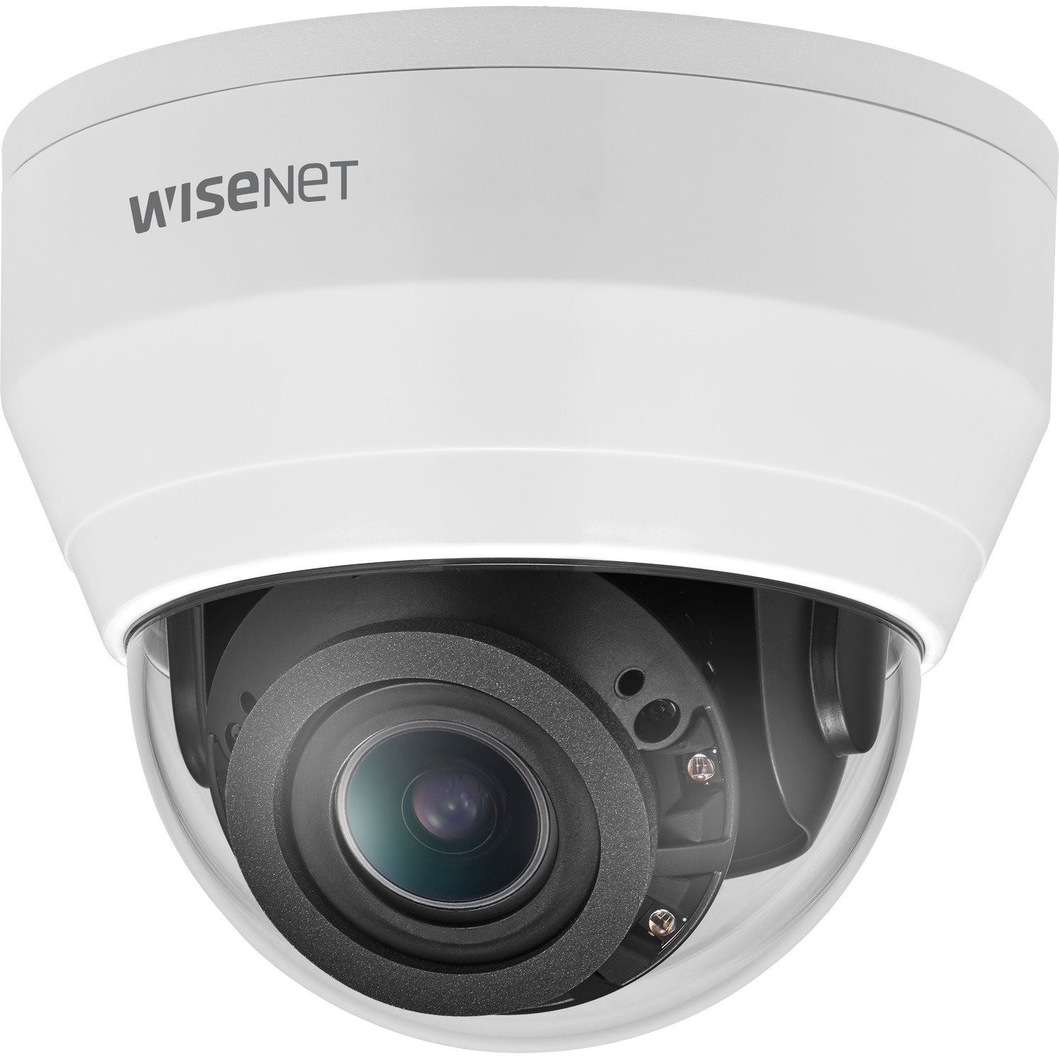 Wisenet QND-8080R 5 Megapixel Indoor Network Camera - Color - Dome - White