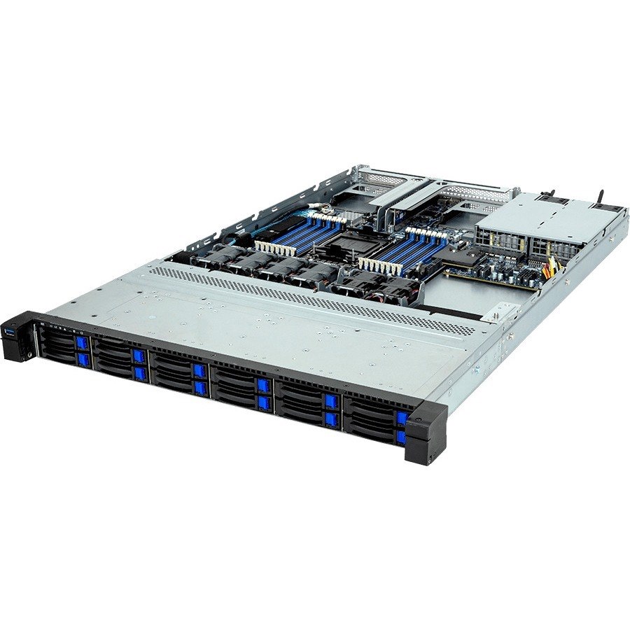 Gigabyte R163-S32 Barebone System - 1U Rack-mountable - Socket LGA-4677 - 1 x Processor Support