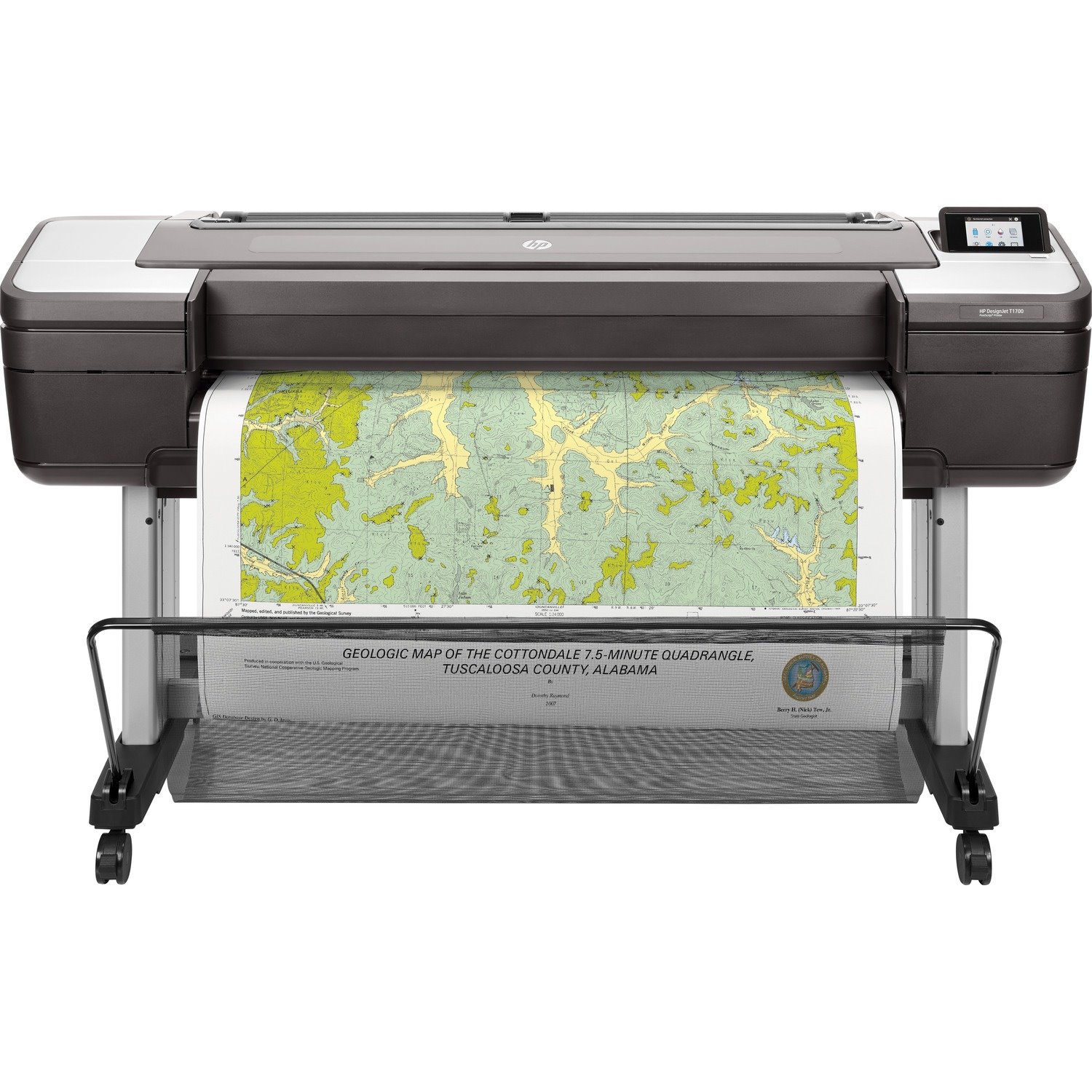 HP Designjet T1700 Inkjet Large Format Printer - 1118 mm (44.02") Print Width - Colour