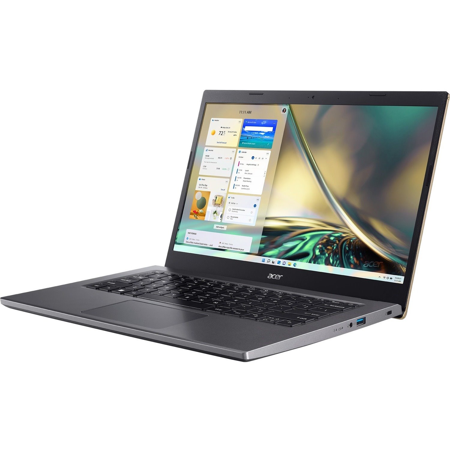 Acer Aspire 5 A514-55 A514-55-58RY 35.6 cm (14") Notebook - Full HD - 1920 x 1080 - Intel Core i5 12th Gen i5-1235U Deca-core (10 Core) 1.30 GHz - 8 GB Total RAM - 512 GB SSD - Gold