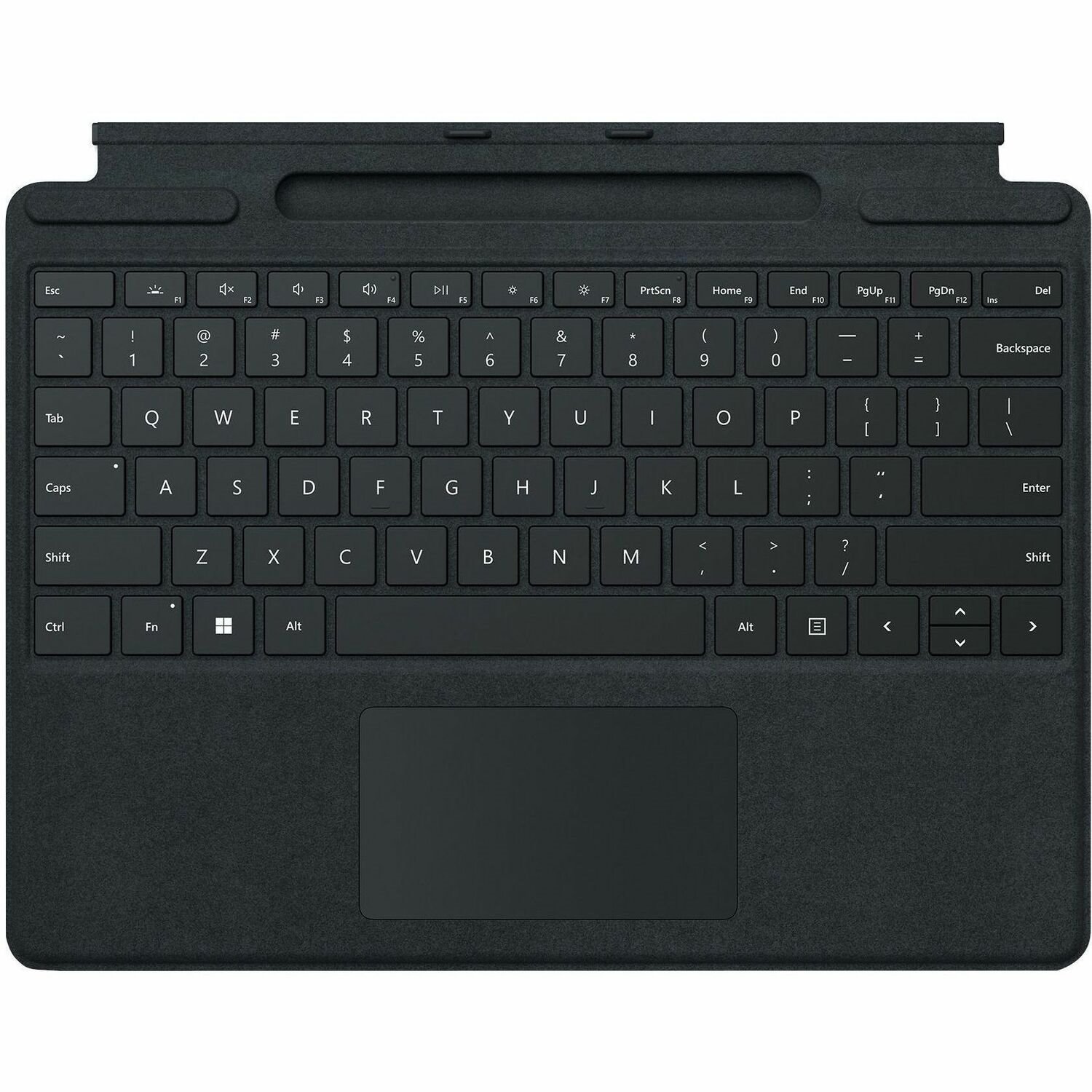 Microsoft Signature Keyboard/Cover Case Surface Pro 8, Surface Pro 9, Surface Pro X, Surface Pro 10 Tablet - Black