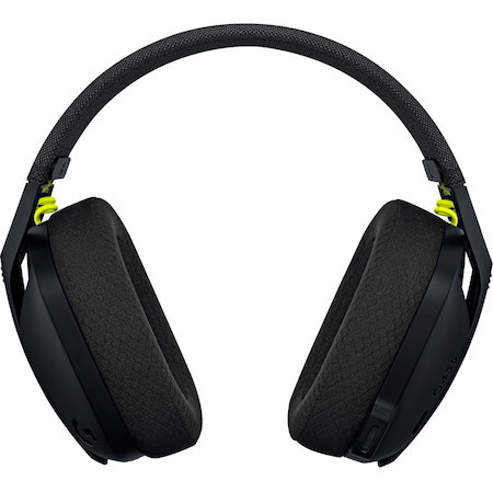 Logitech G435 Wireless Over-the-head Stereo Gaming Headset - Black, Neon Yellow