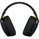 Logitech G435 Wireless Over-the-head Stereo Gaming Headset - Black, Neon Yellow