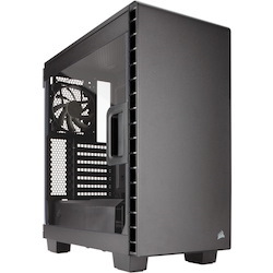 Corsair Carbide Clear 400C Computer Case - ATX Motherboard Supported - Mid-tower - Steel - Clear