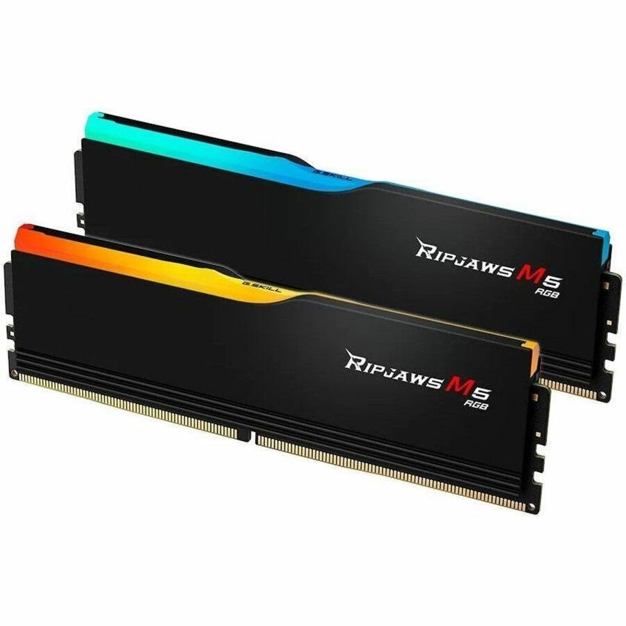 G.SKILL Ripjaws M5 RGB RAM Module for Desktop PC, Motherboard - 32 GB (2 x 16GB) - RGB - DDR5-6000/PC5-48000 DDR5 SDRAM - 6000 MHz - CL36 - 1.25 V