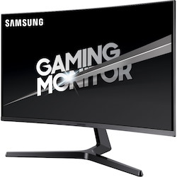 Samsung C32JG52QQN WQHD Curved Screen LCD Monitor - 16:9 - Dark Silver
