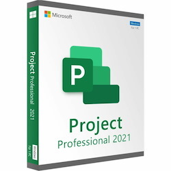 Microsoft Project 2021 Professional - Box Pack - 1 PC - Medialess