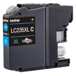 Brother LC235XLC Original High Yield Inkjet Ink Cartridge - Cyan Pack
