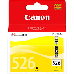 Canon CLI526Y Original Inkjet Ink Cartridge - Yellow - 1 / Pack